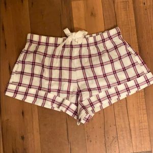 VS plaid sleep short